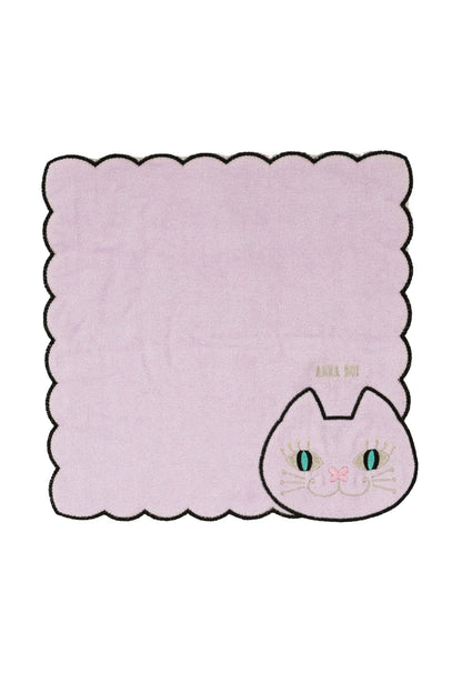 Anna Sui Cat Embroidery Washcloth