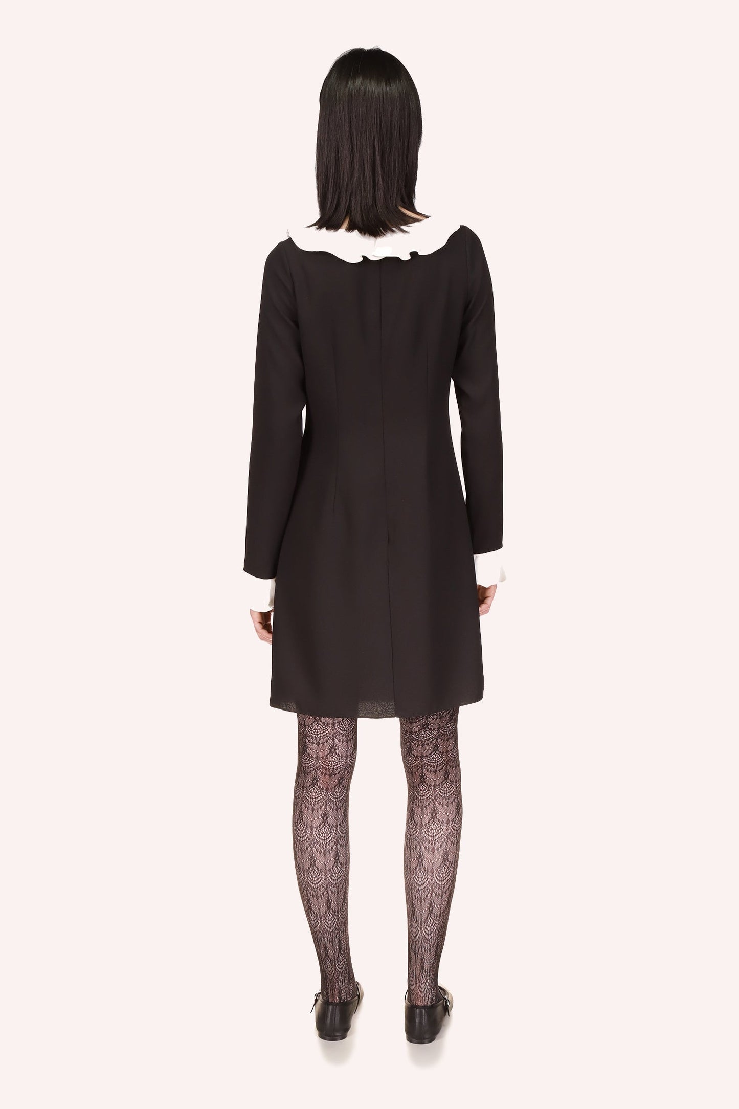Anna Sui Combo Crepe Dress