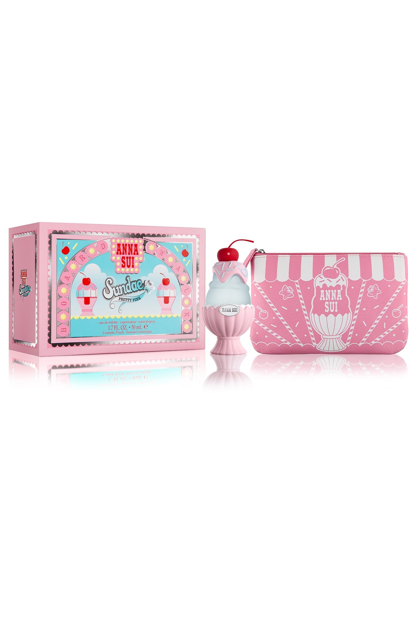 Anna Sui Sundae Pretty Pink Gift Set Eau de Toilette