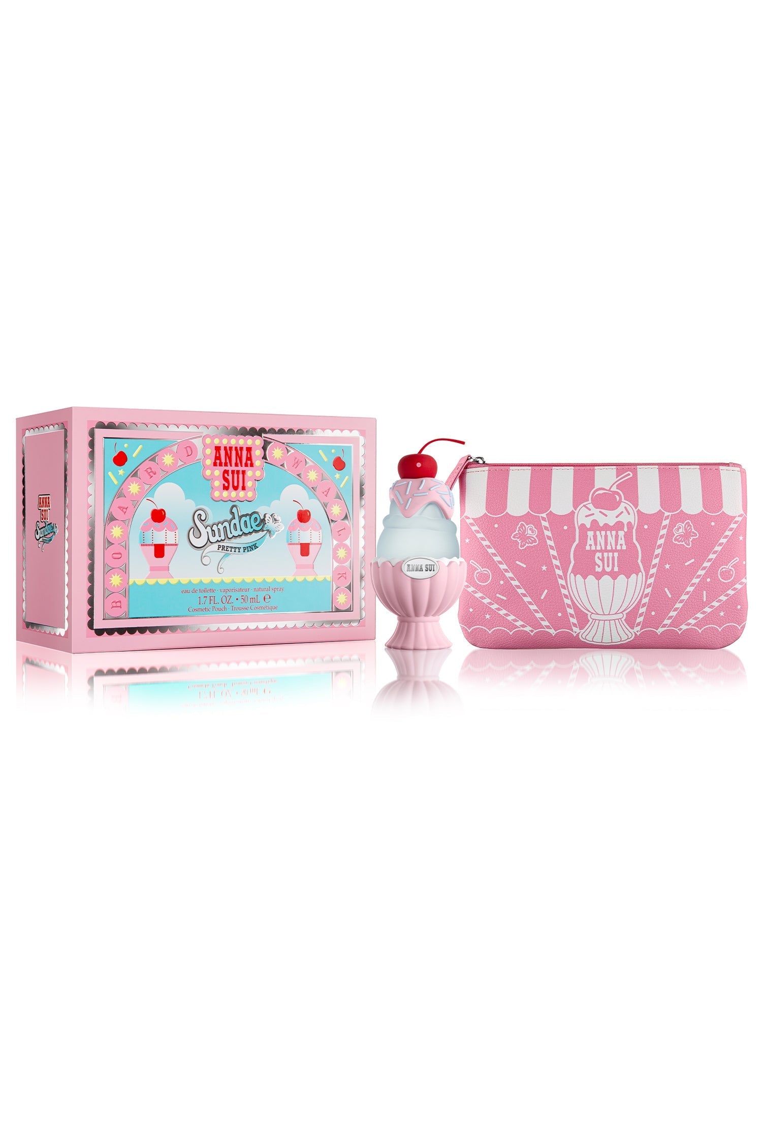 Anna Sui Sundae Pretty Pink Gift Set Eau de Toilette