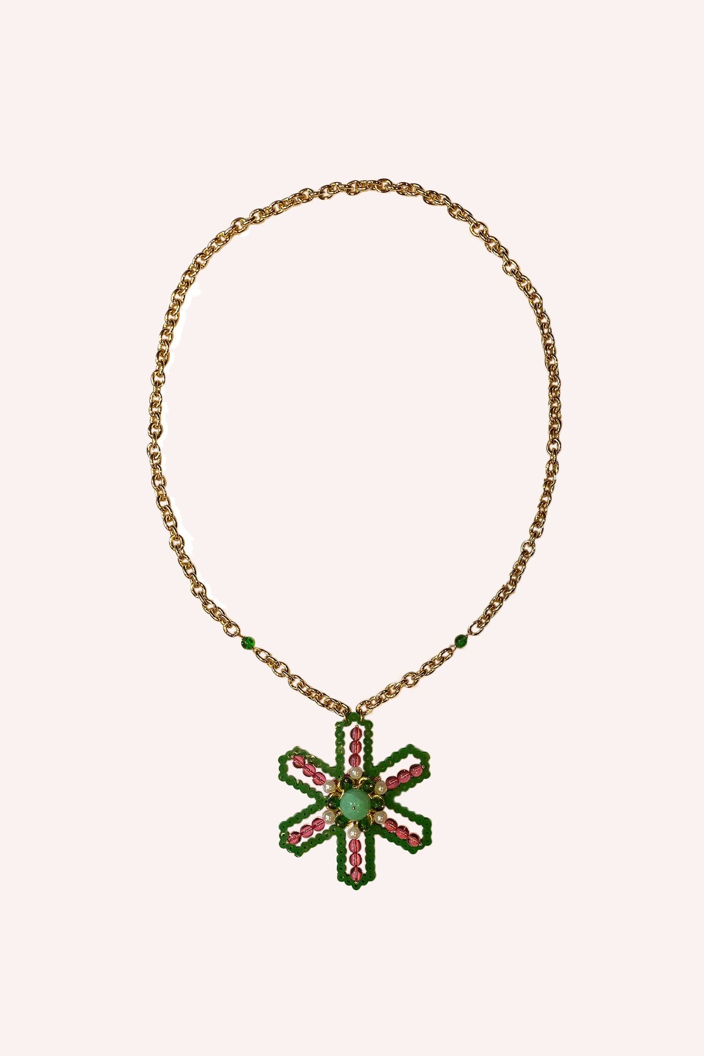 Anna Sui Burst Pendant Necklace