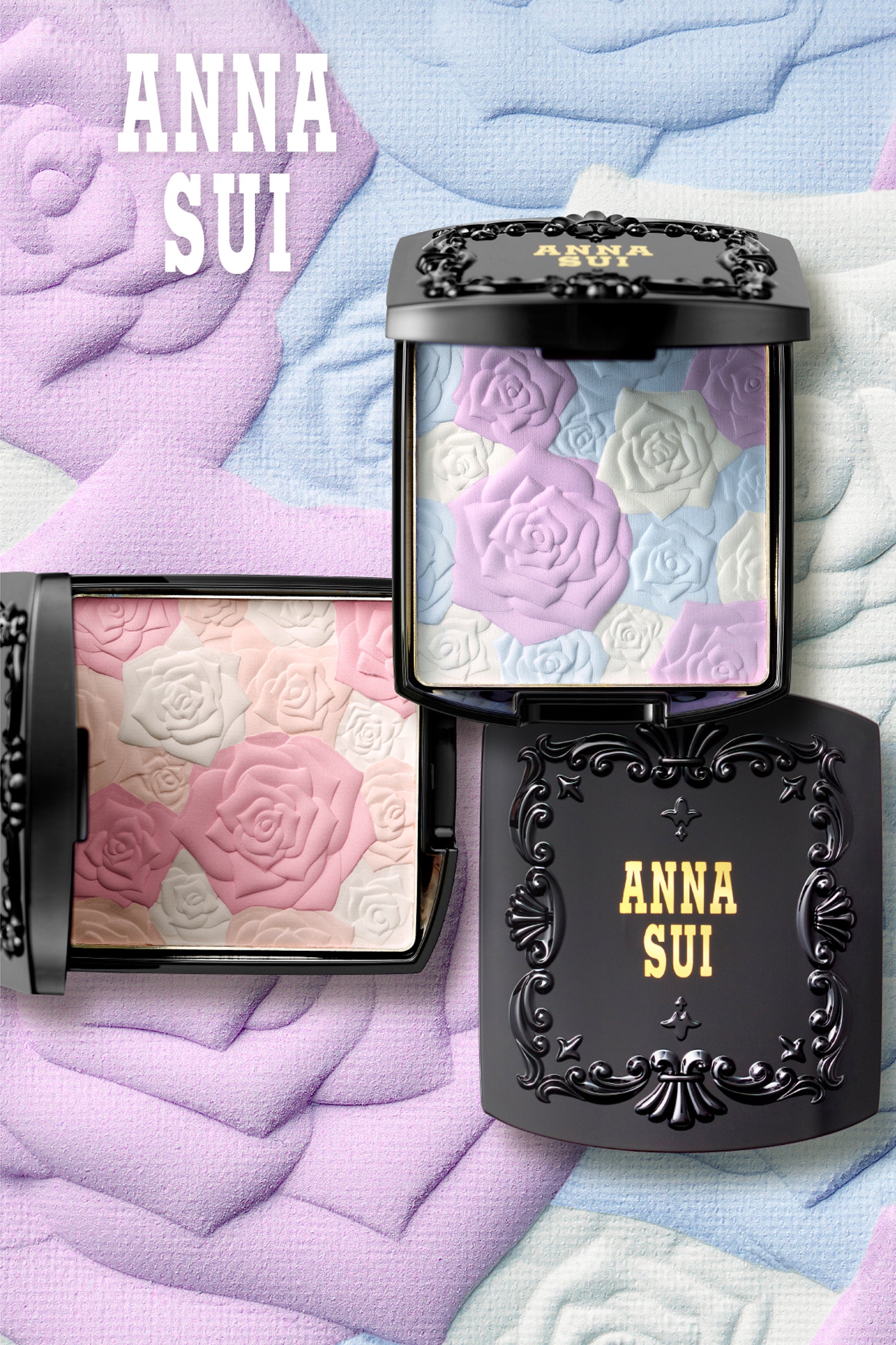 Anna Sui New: Anna Sui Rose Pressed Powder