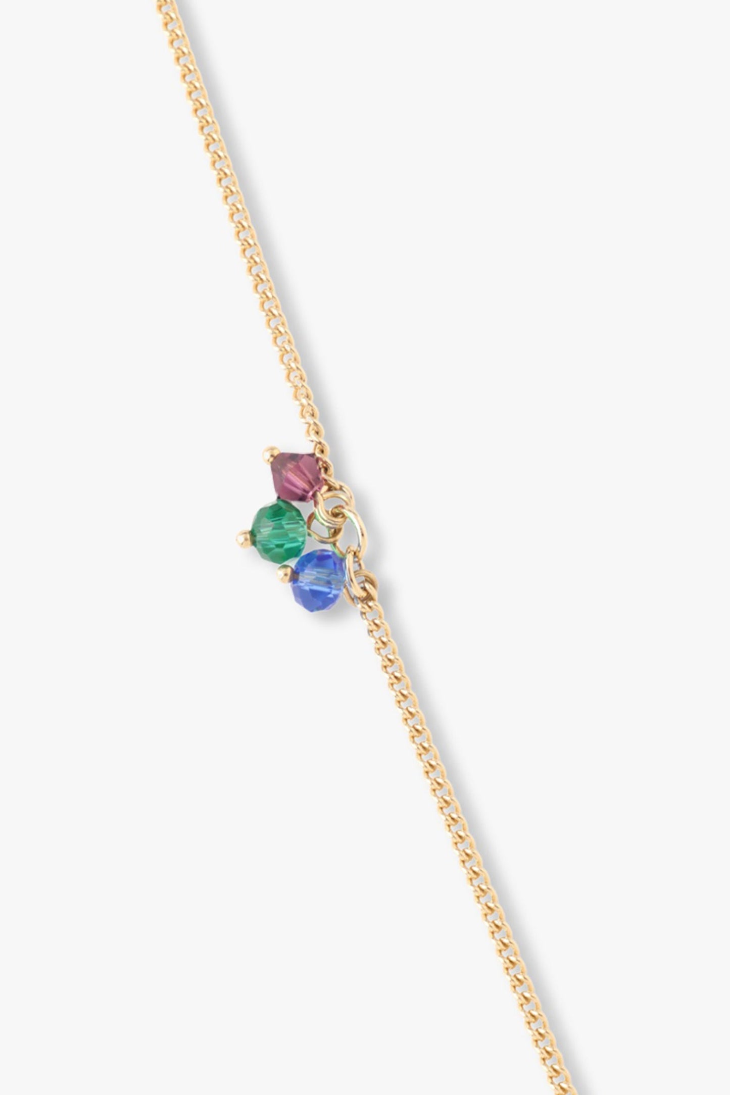 Anna Sui Cat Necklace - Grey Multi