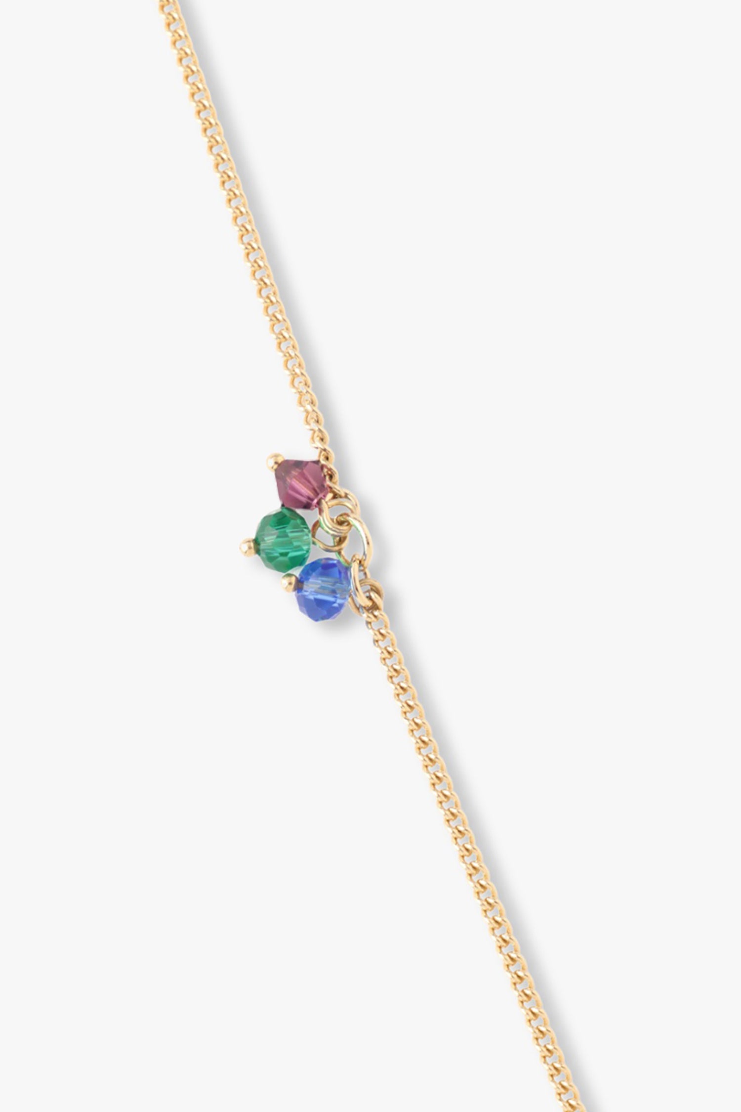 Anna Sui Cat Necklace - Grey Multi