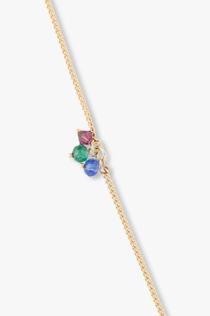 Anna Sui Cat Necklace - Grey Multi