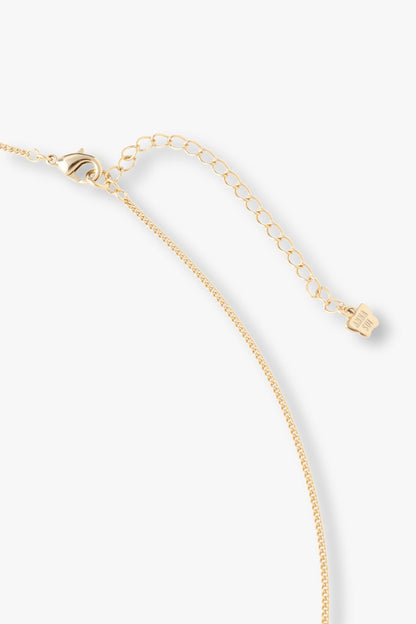 Anna Sui Cat Necklace - Grey Multi