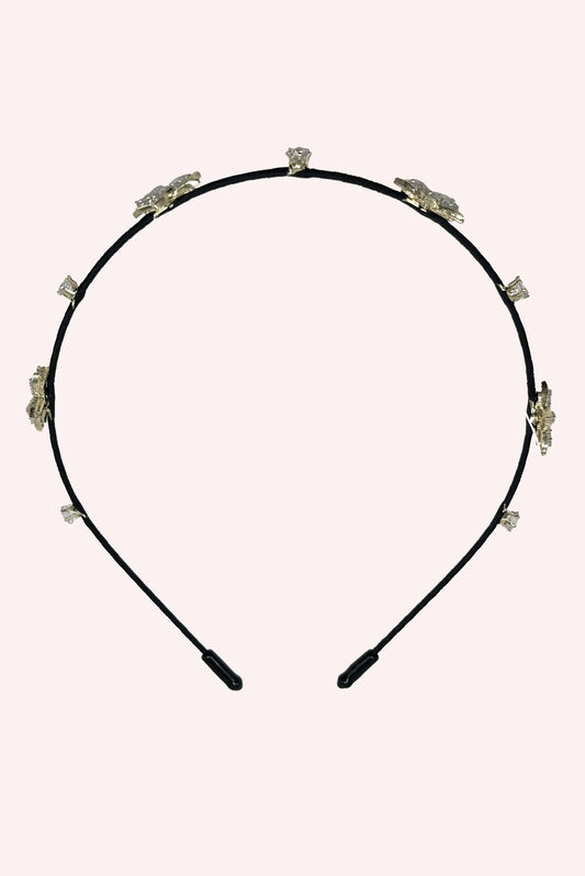 Anna Sui Oh My Stars Headband Black