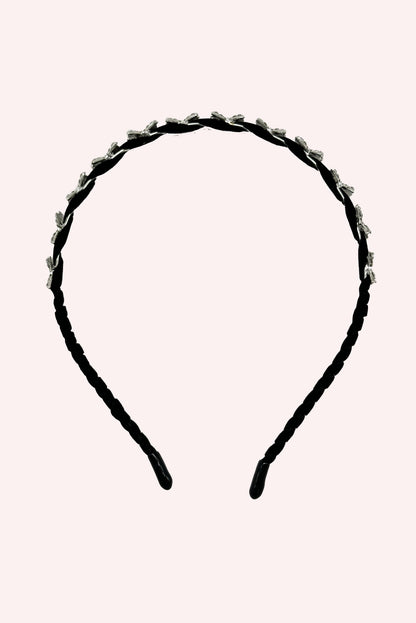 Anna Sui Baby Bows Headband Black
