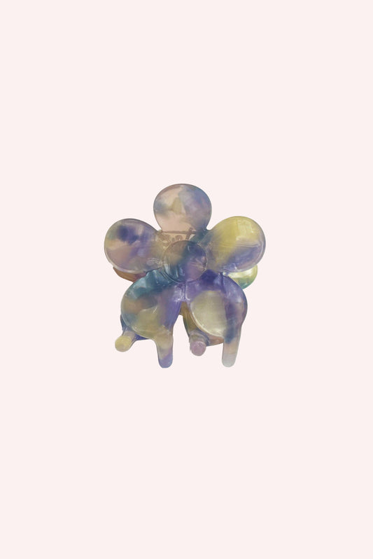 Anna Sui Petite Forget Me Not Flower Clip Aquamarine
