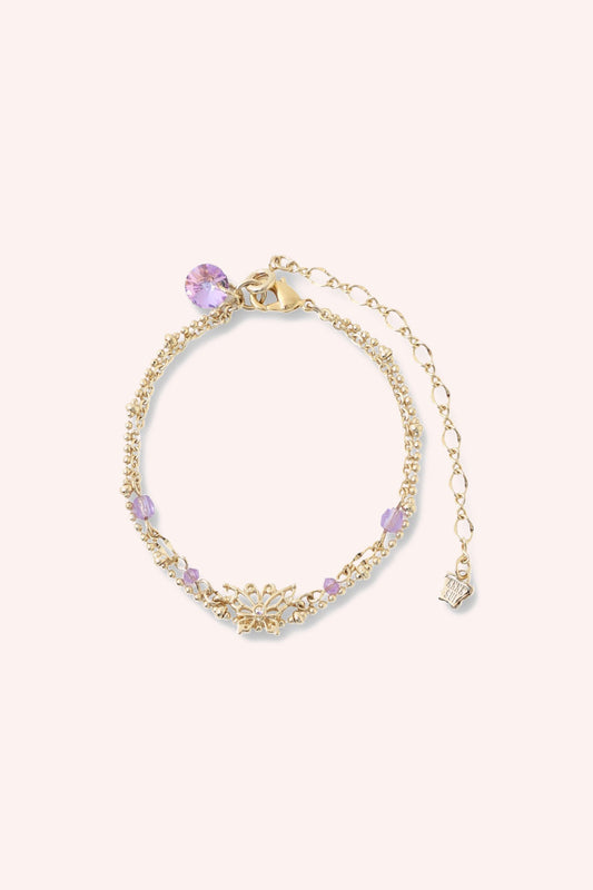 Anna Sui Aquamarine Butterfly Bracelet