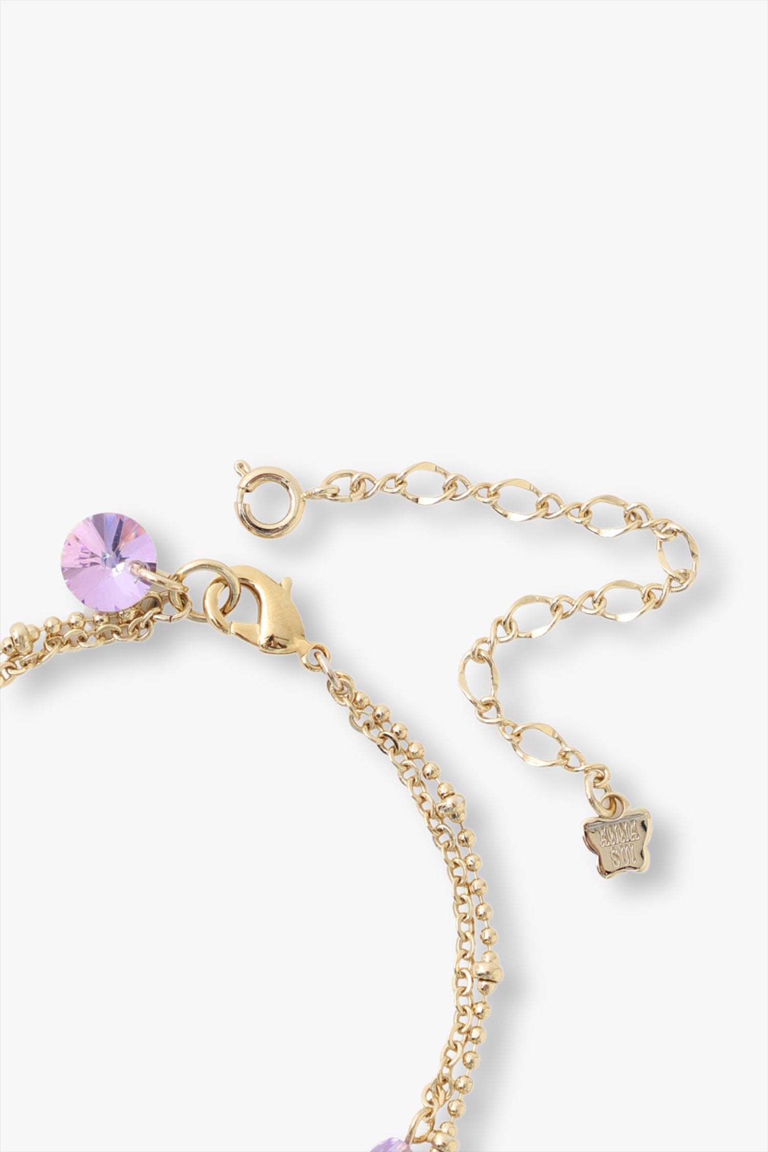 Anna Sui Aquamarine Butterfly Bracelet
