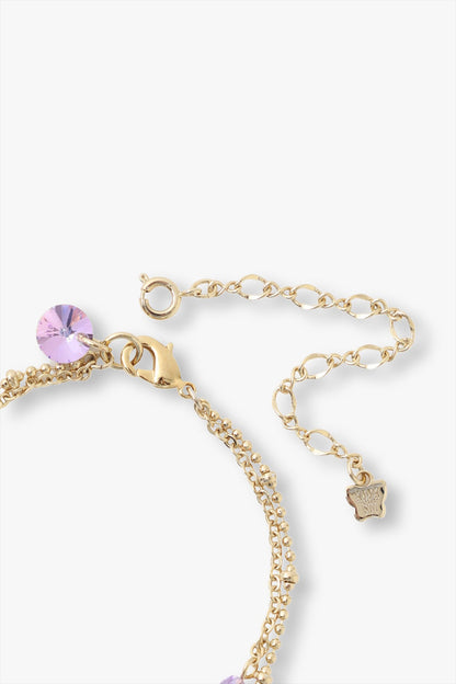 Anna Sui Aquamarine Butterfly Bracelet