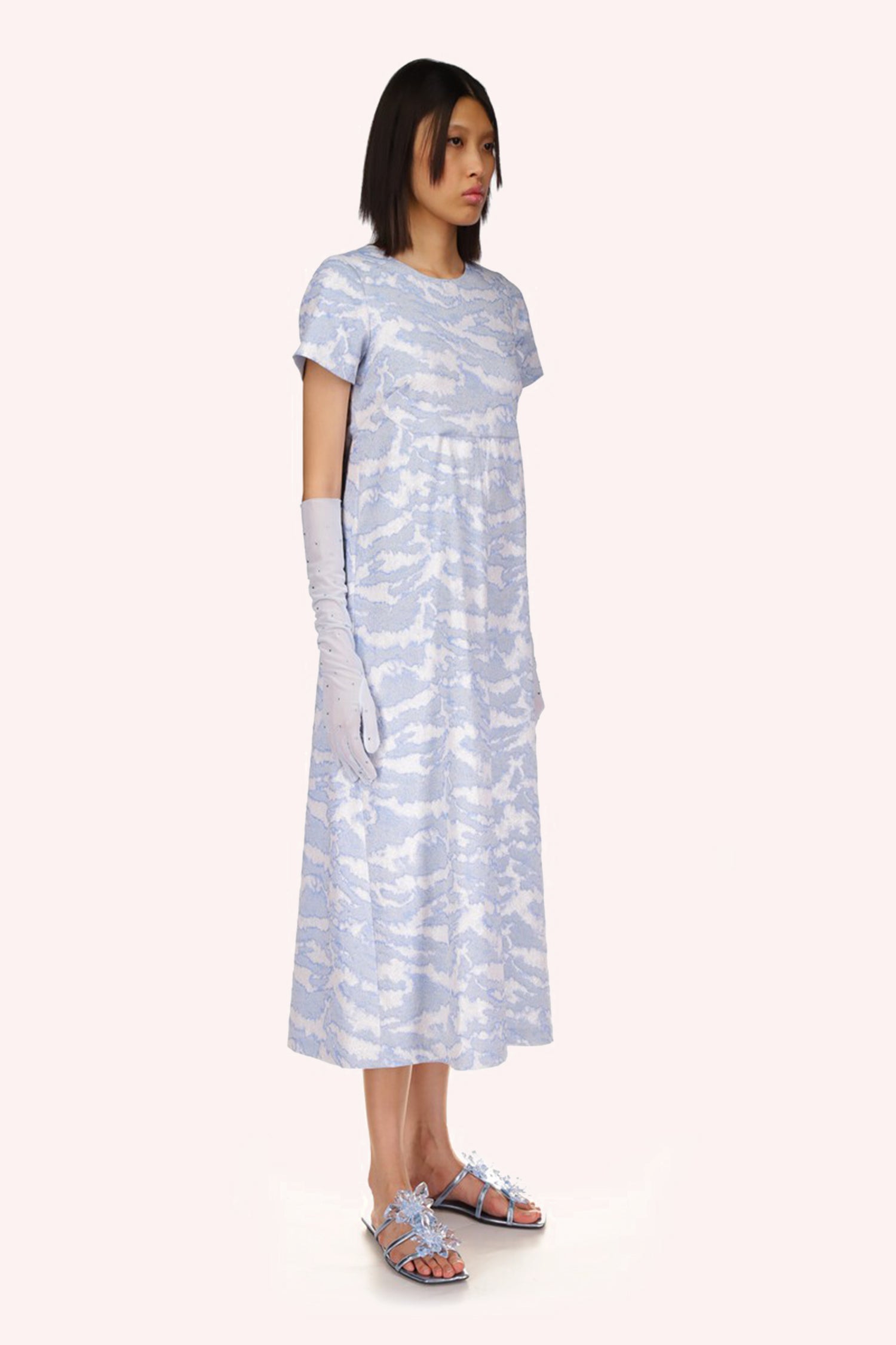 Anna Sui Sauvage Jacquard Dress