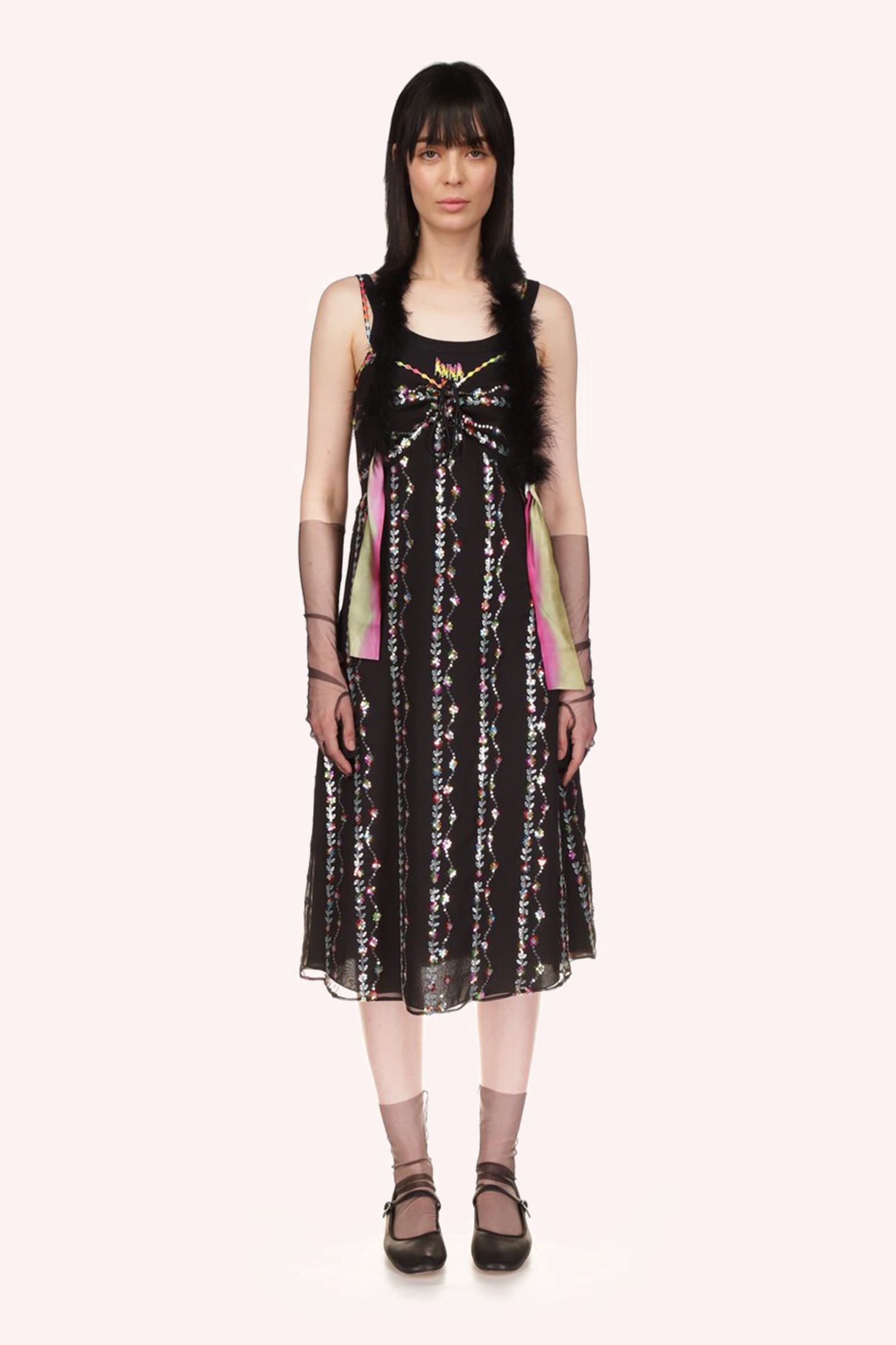 Anna Sui Floral Fantasy Dress