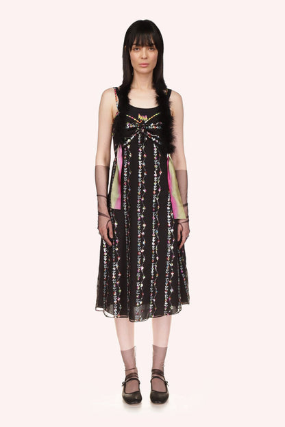 Anna Sui Floral Fantasy Dress