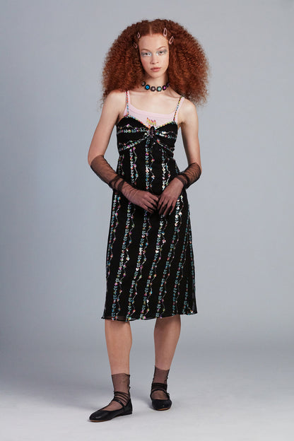 Anna Sui Floral Fantasy Dress