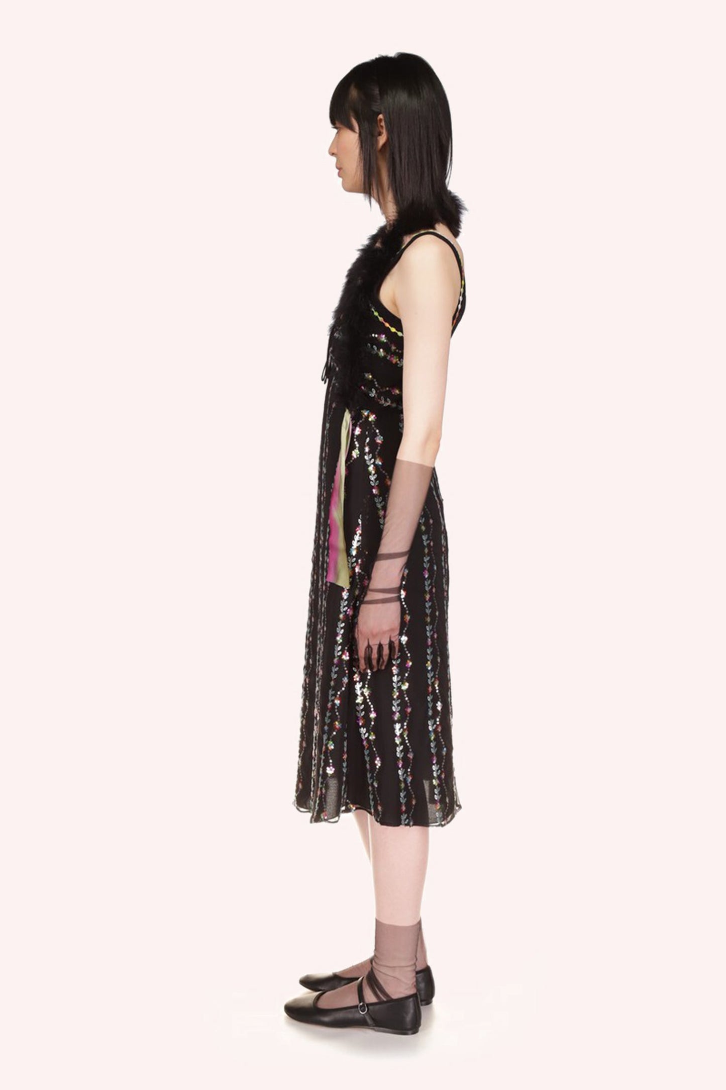 Anna Sui Floral Fantasy Dress