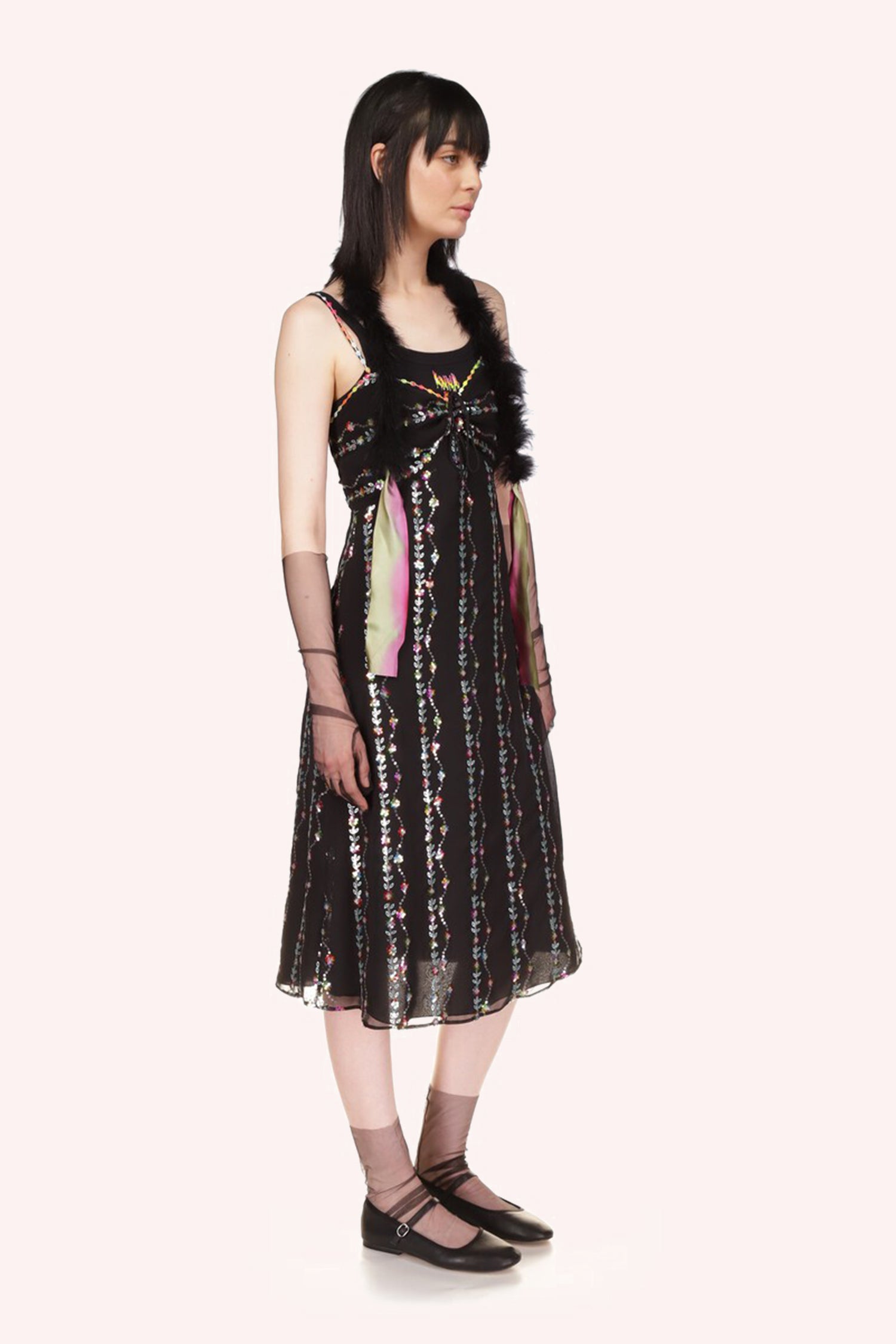 Anna Sui Floral Fantasy Dress