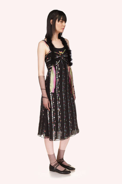 Anna Sui Floral Fantasy Dress