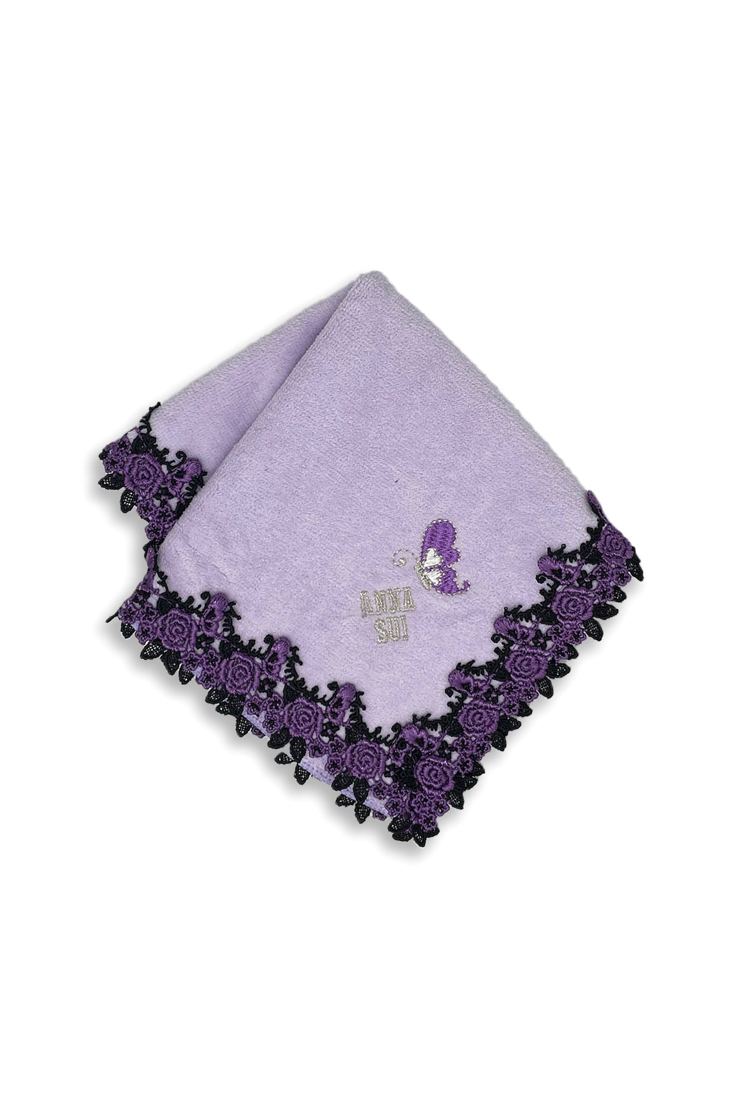 Anna Sui Rose Embroidery Washcloth