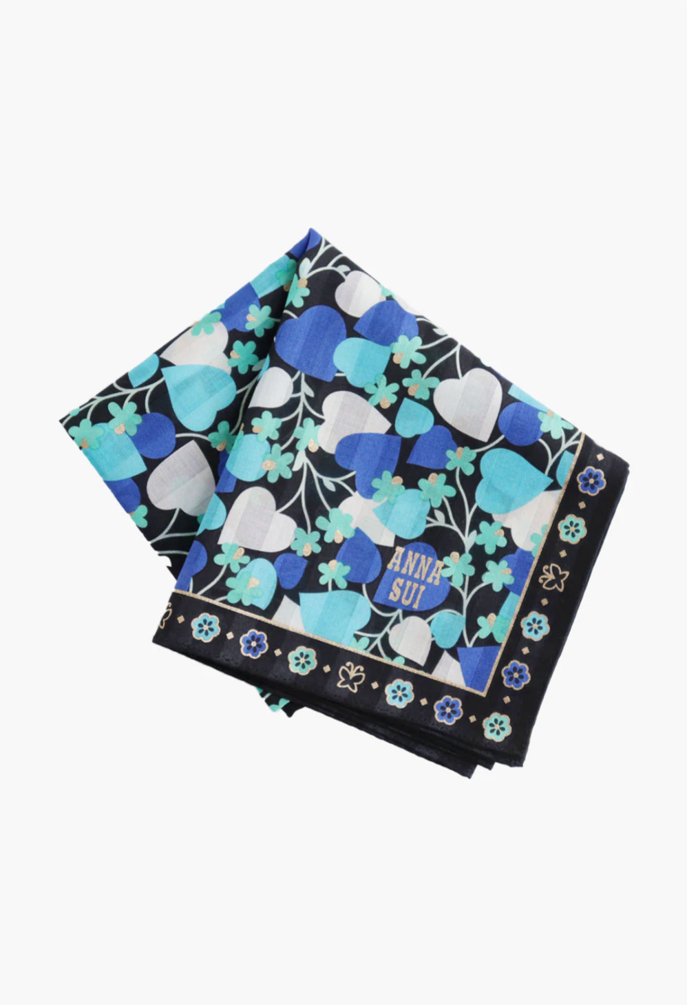 Anna Sui Blooming Hearts Handkerchief
