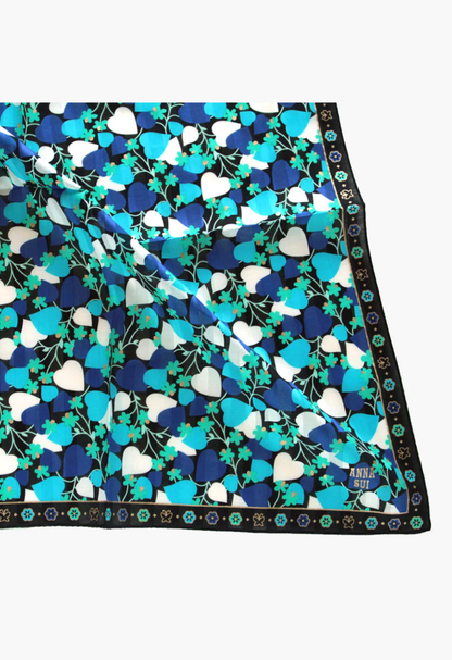 Anna Sui Blooming Hearts Handkerchief