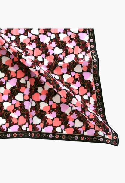 Anna Sui Blooming Hearts Handkerchief