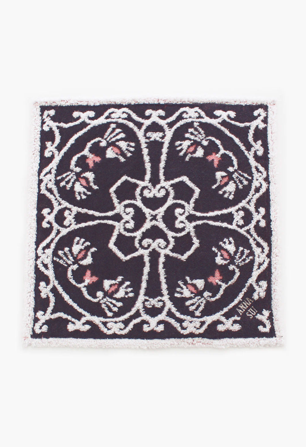 Anna Sui Cat Pattern Washcloth