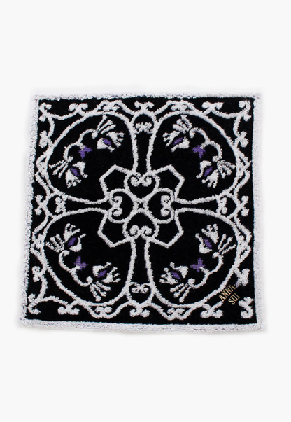 Anna Sui Cat Pattern Washcloth