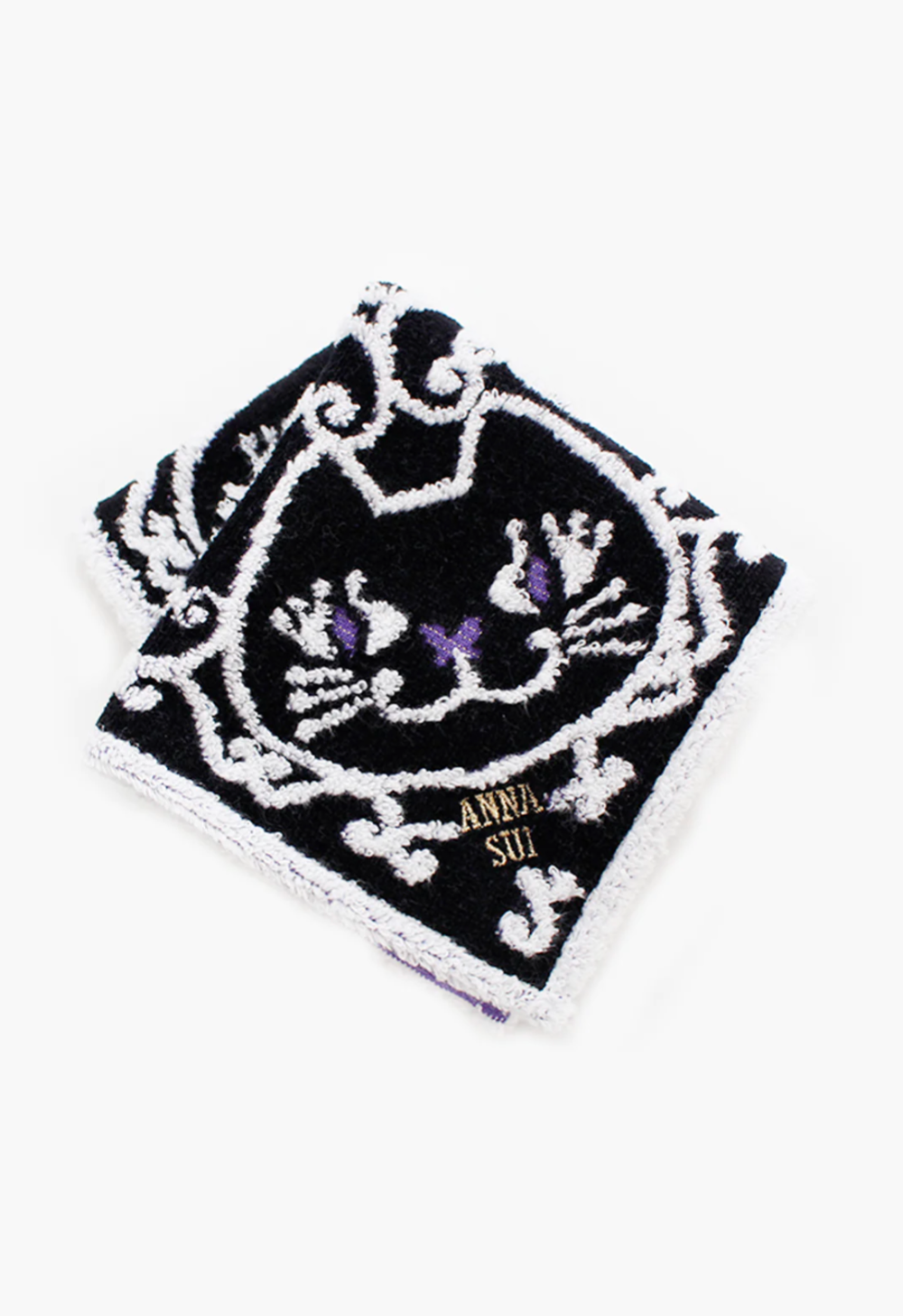 Anna Sui Cat Pattern Washcloth