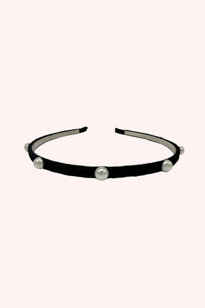 Anna Sui Velvet Pearls Headband