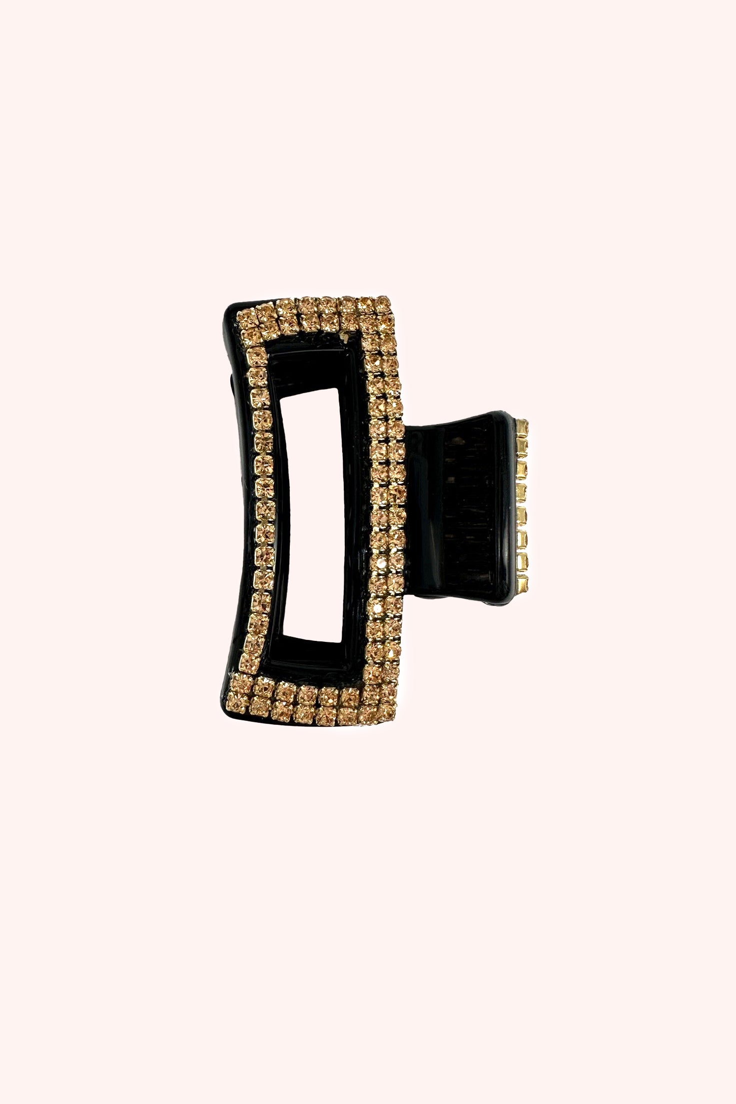 Anna Sui Mini Crystal Peek-a-Boo Clip Gold