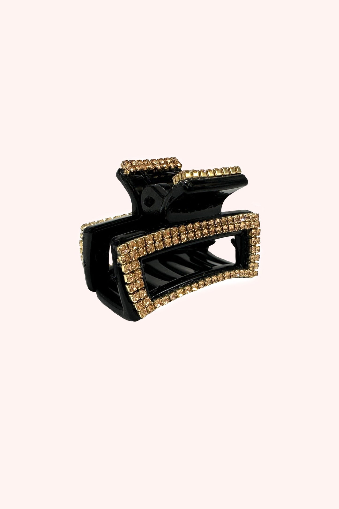 Anna Sui Mini Crystal Peek-a-Boo Clip Gold