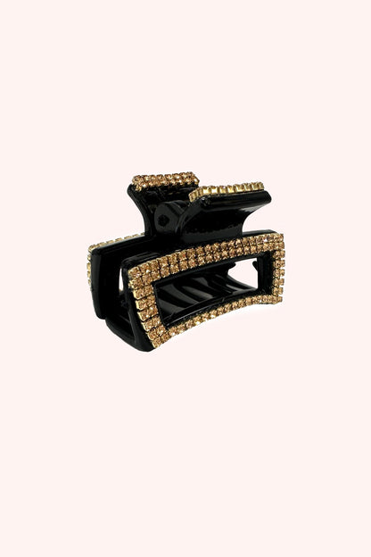 Anna Sui Mini Crystal Peek-a-Boo Clip Gold