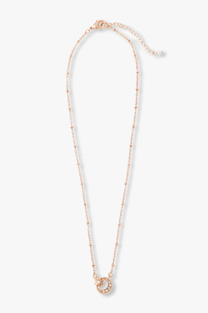Anna Sui Butterfly and Moon Necklace Set