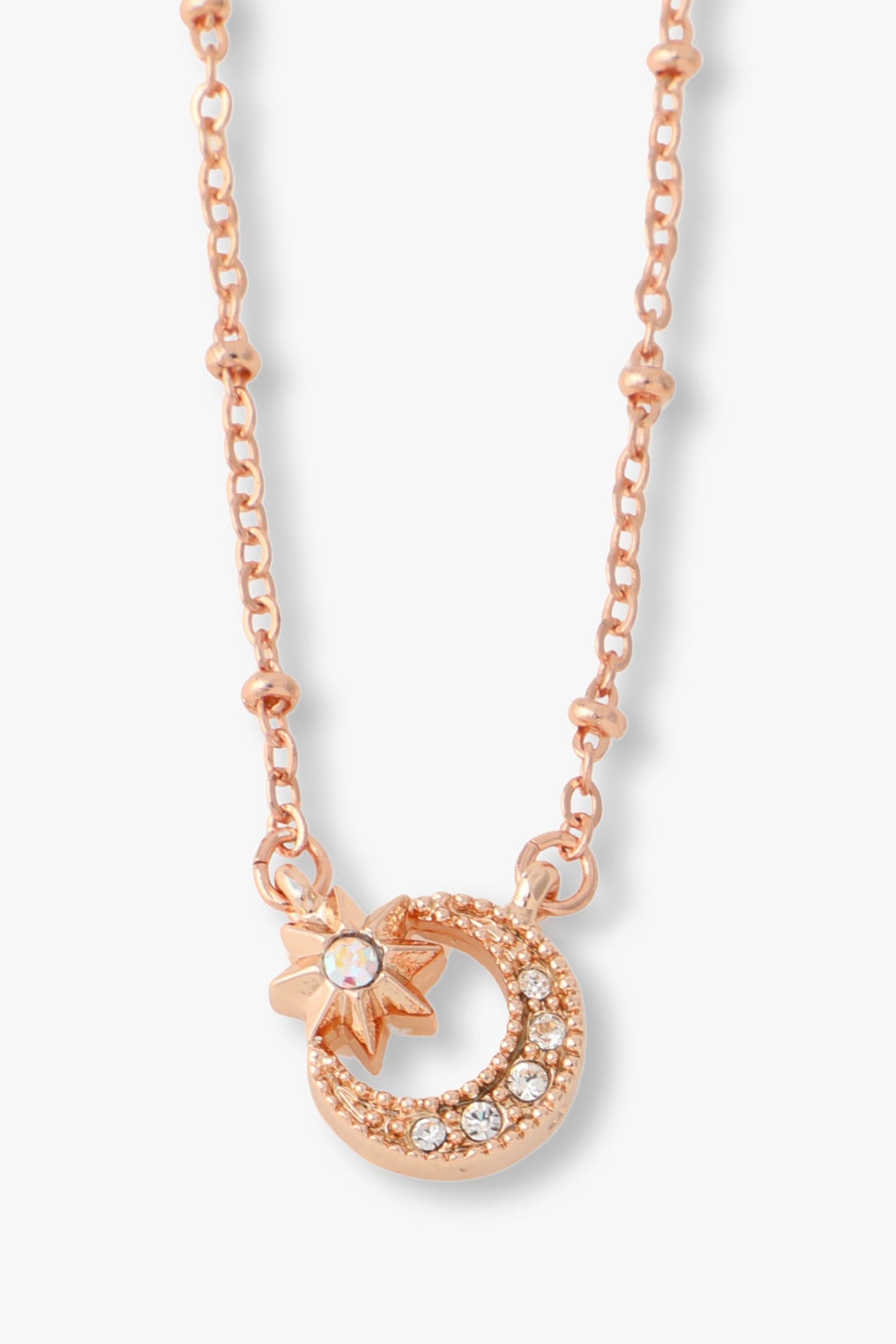 Anna Sui Butterfly and Moon Necklace Set