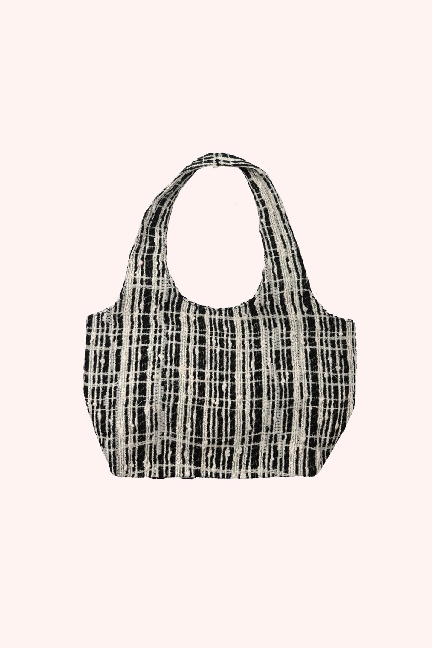 Anna Sui Windowpane Tweed Mini Bag