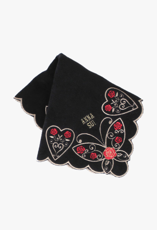 Anna Sui Butterfly Hearts Washcloth