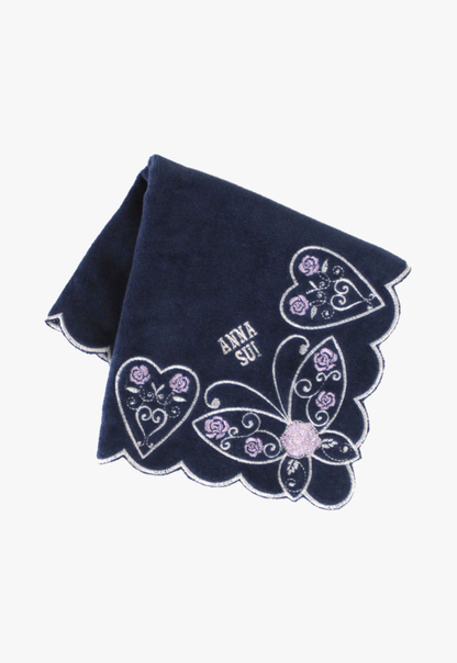 Anna Sui Butterfly Hearts Washcloth