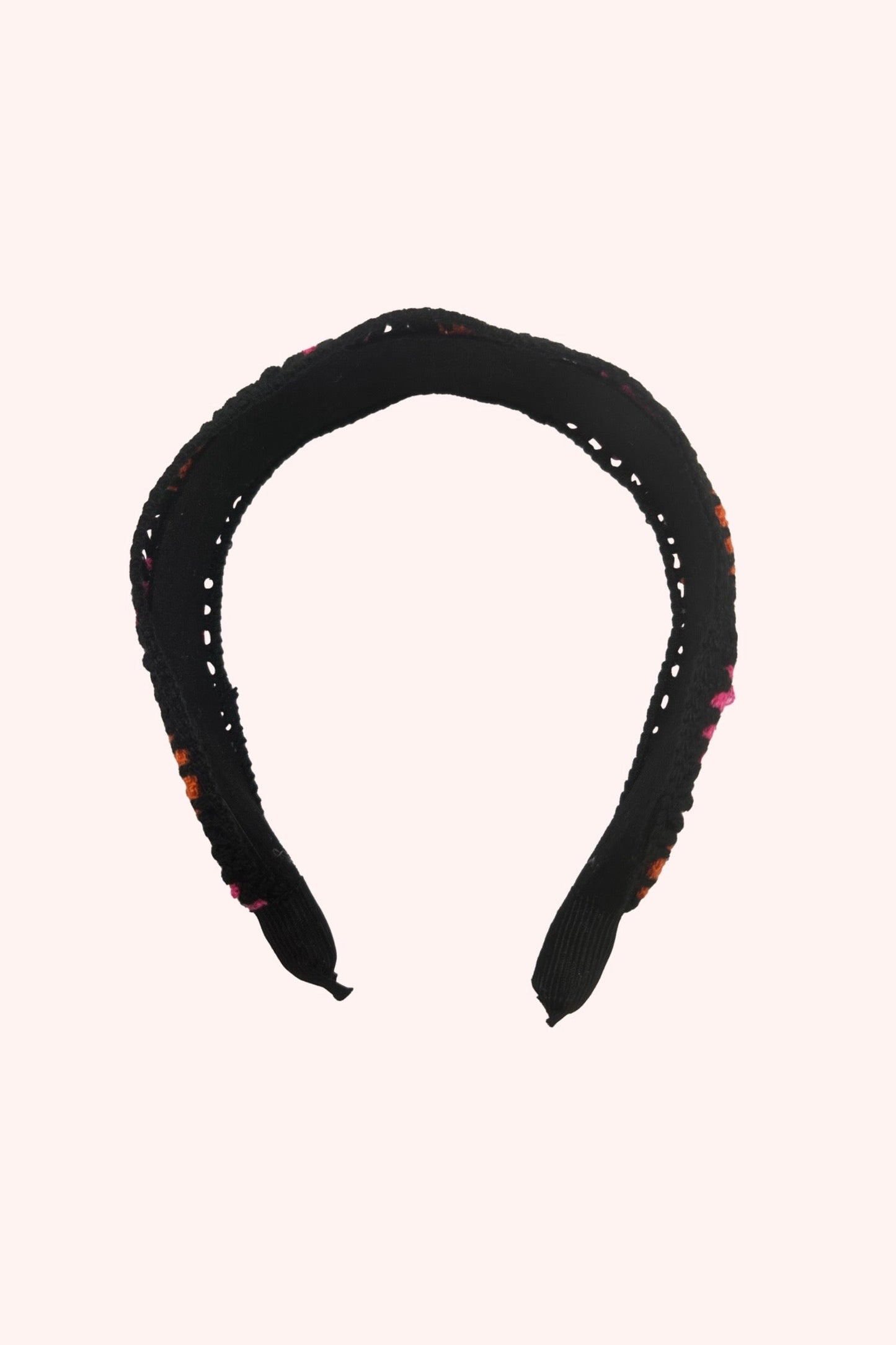 Anna Sui Crochet Play Headband Pink Multi