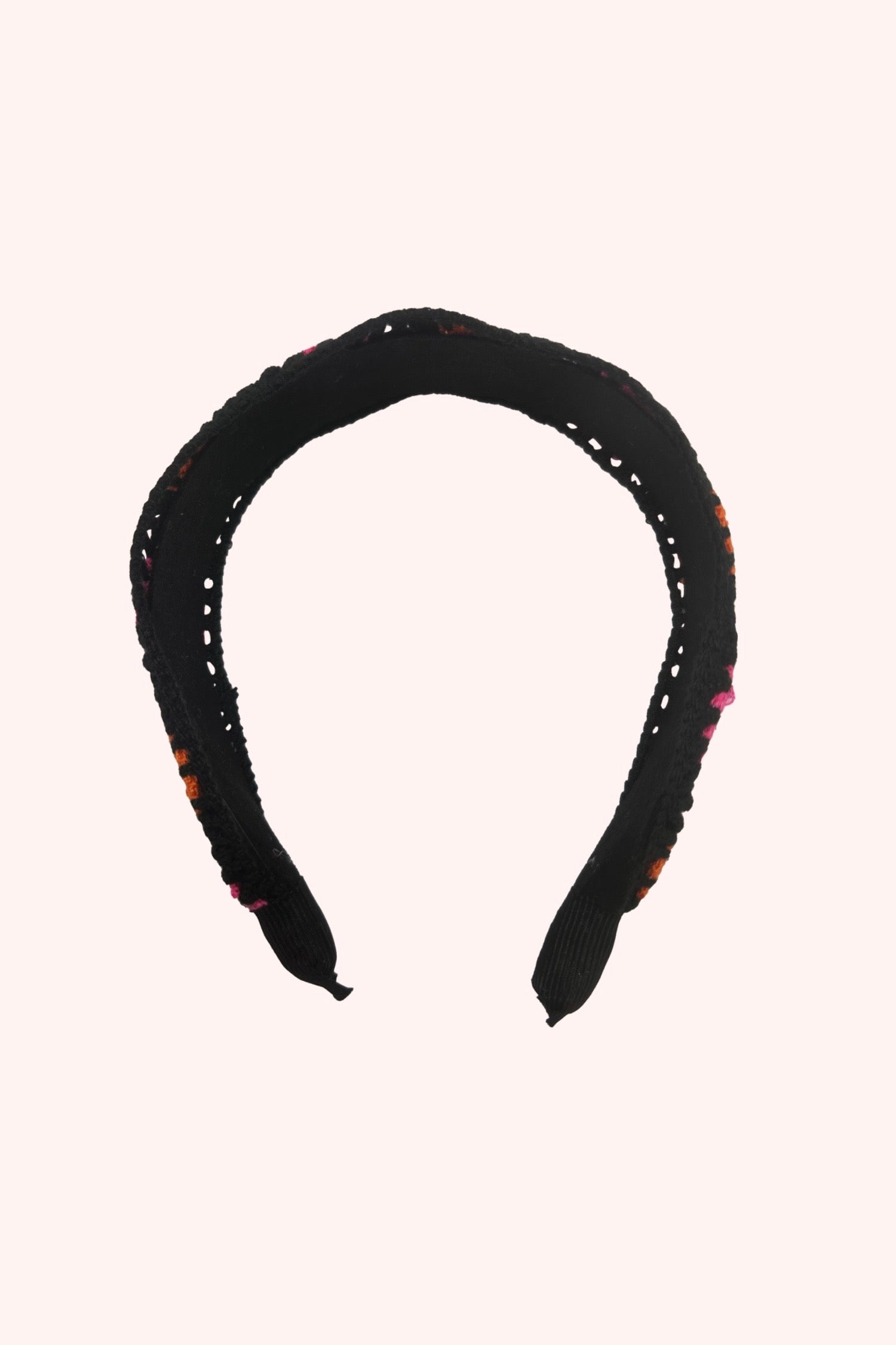 Anna Sui Crochet Play Headband Pink Multi