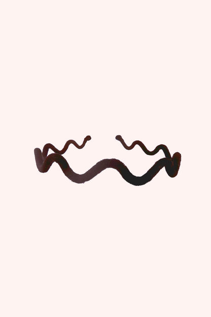 Anna Sui Wavy Velvet Headband Burgundy