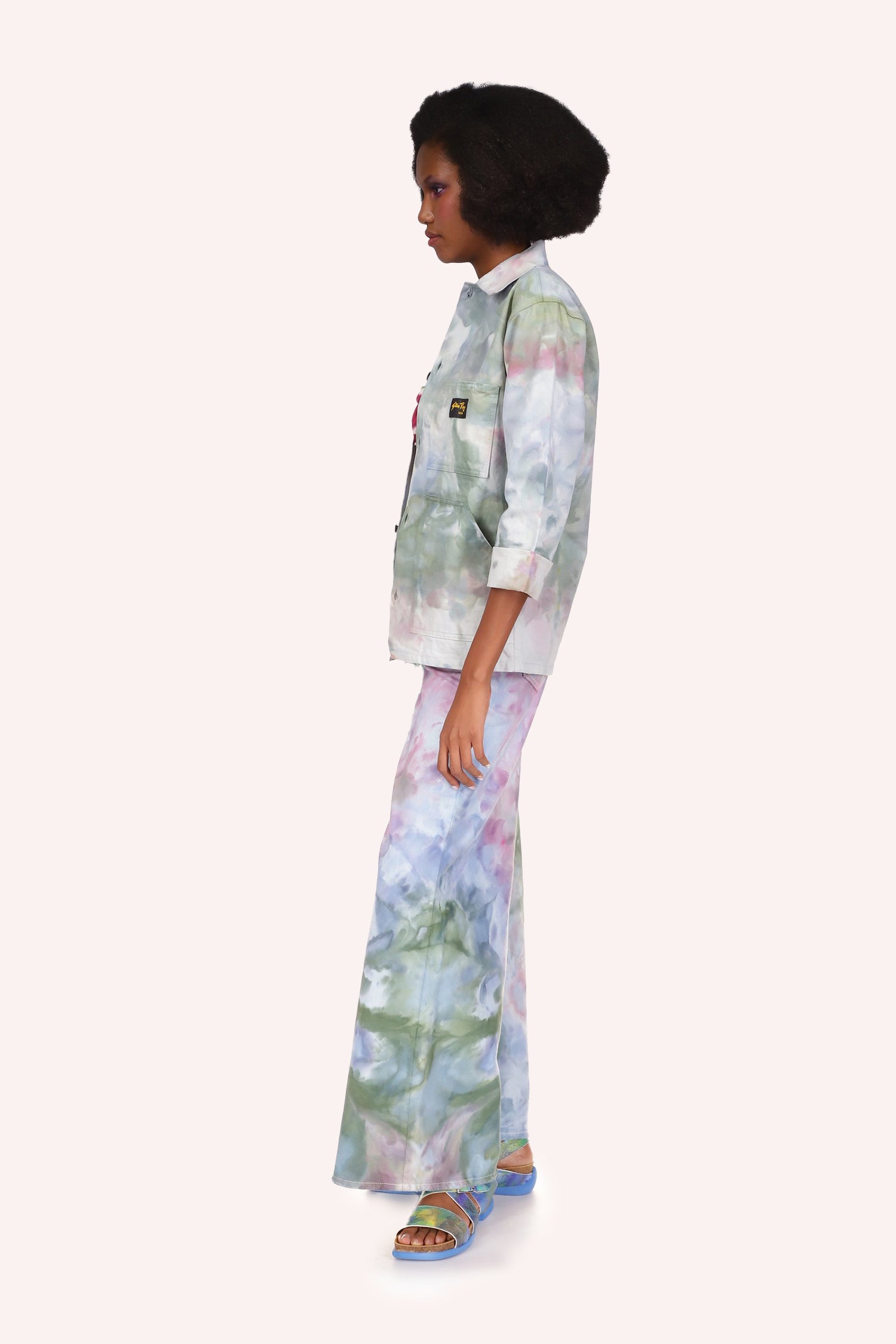 Anna Sui Ocean Tie Dye Jacket