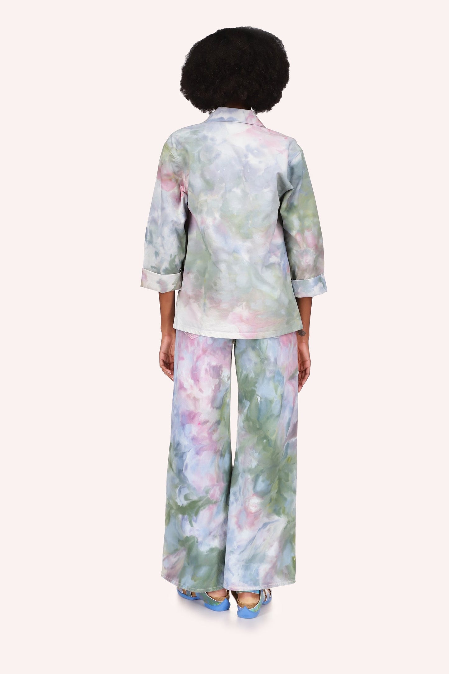 Anna Sui Ocean Tie Dye Jacket