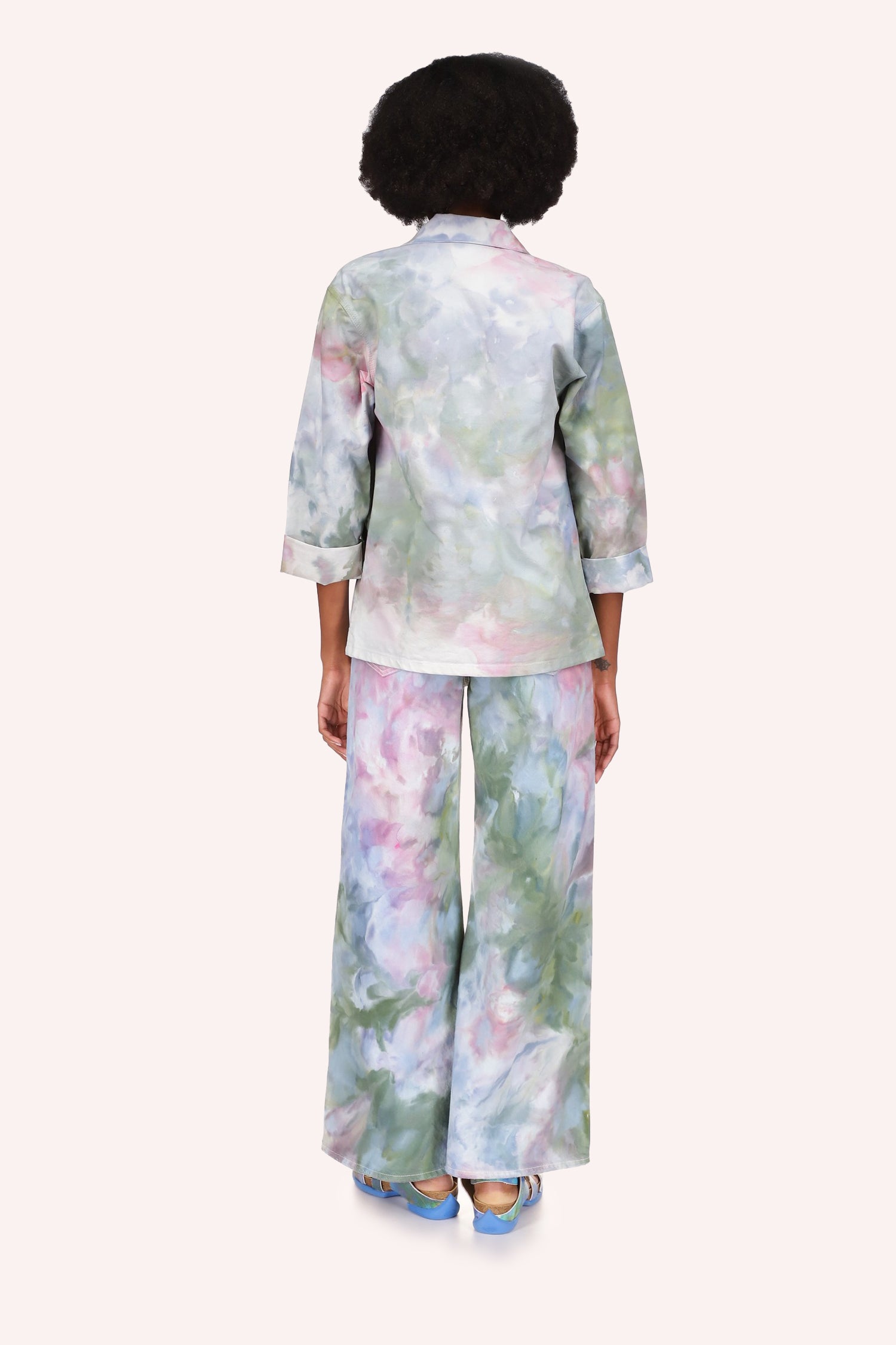 Anna Sui Ocean Tie Dye Jacket