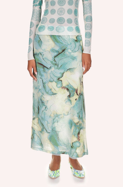 Anna Sui Cosmos Mesh Skirt