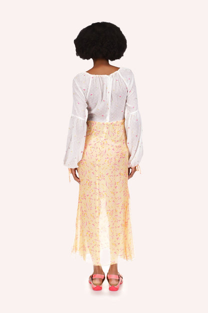 Anna Sui Floral Swiss Dot & Arcadia Blossom Princess Dress