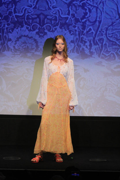 Anna Sui Floral Swiss Dot & Arcadia Blossom Princess Dress