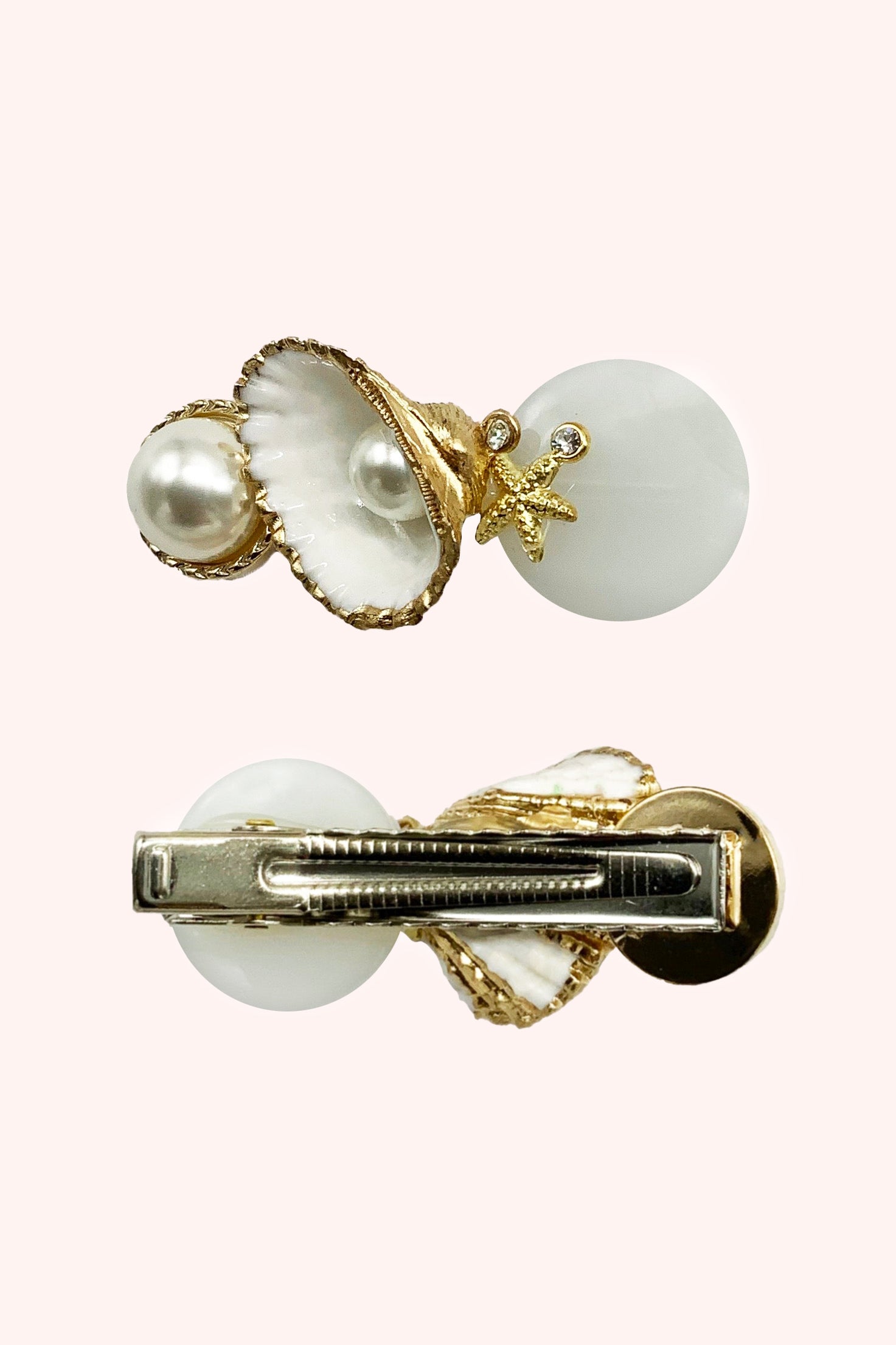 Anna Sui Princess White Opal Hair Clip