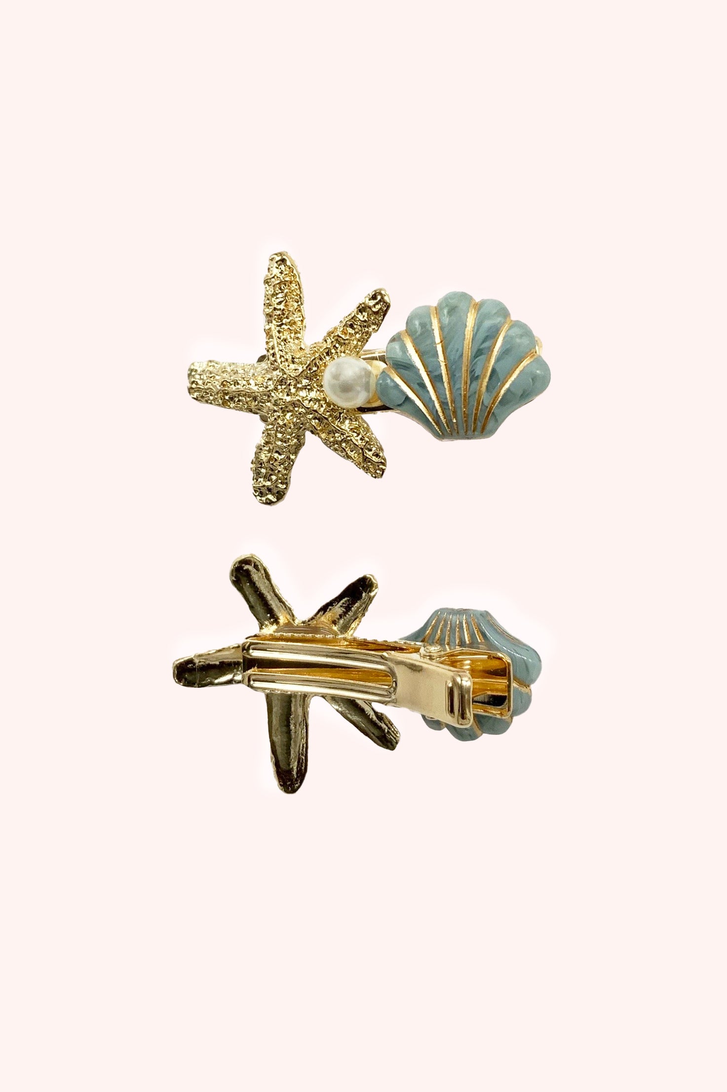 Anna Sui Star of the Sea Hair Clip Blue Marine